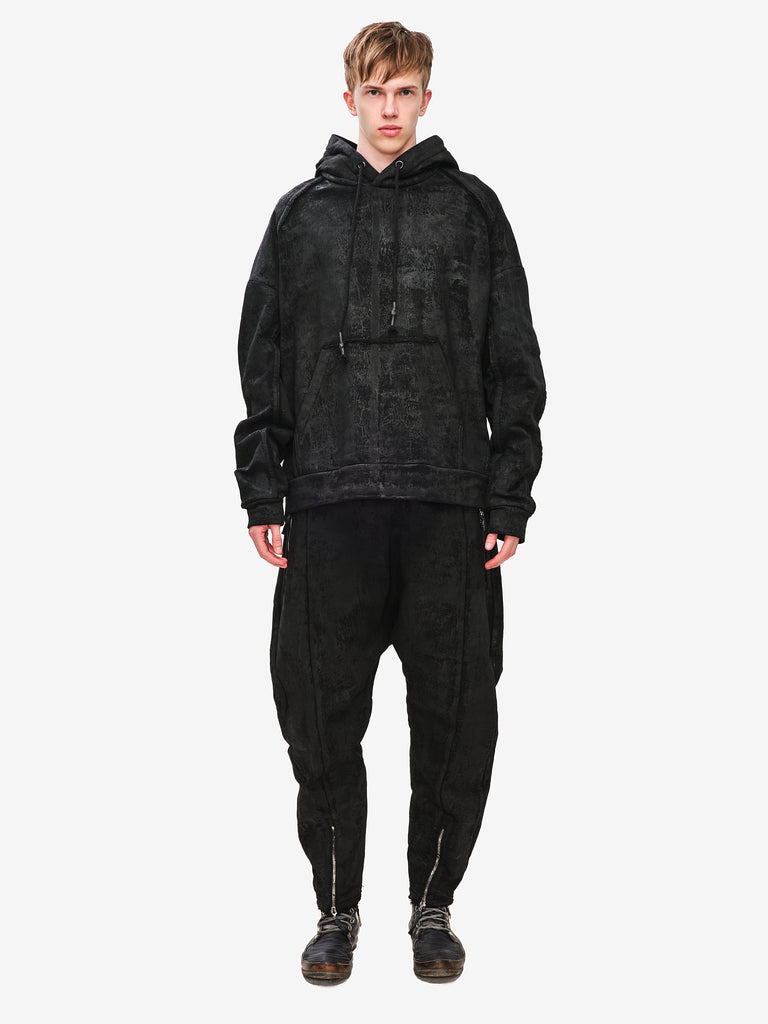 Oversized Hudie hand-painted
