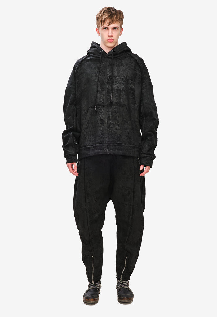 Oversized Hudie hand-painted