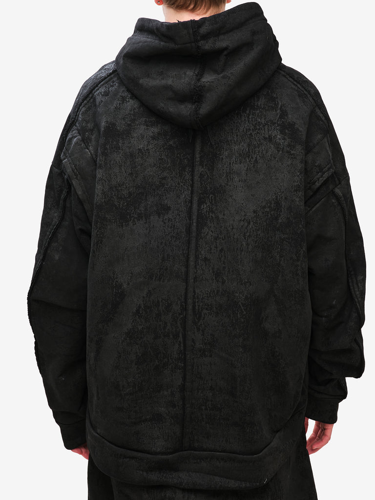 Oversized Hudie hand-painted