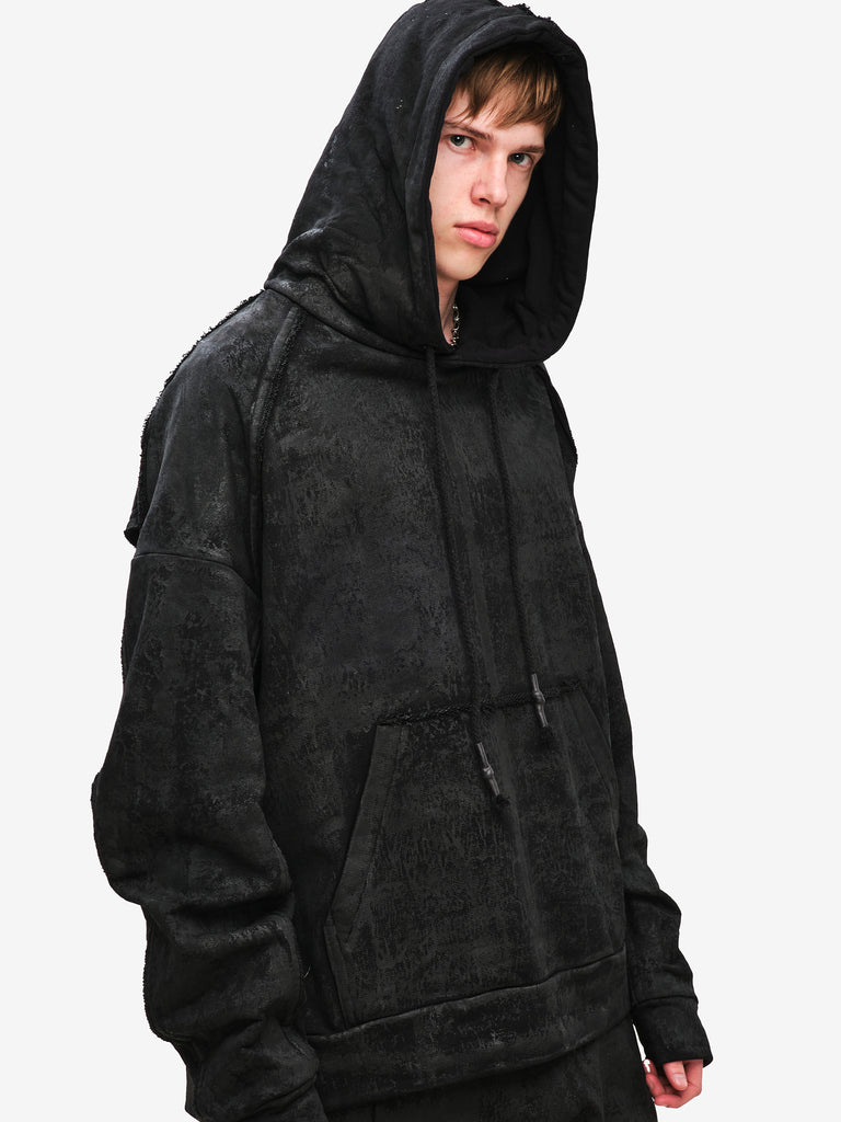 Oversized Hudie hand-painted