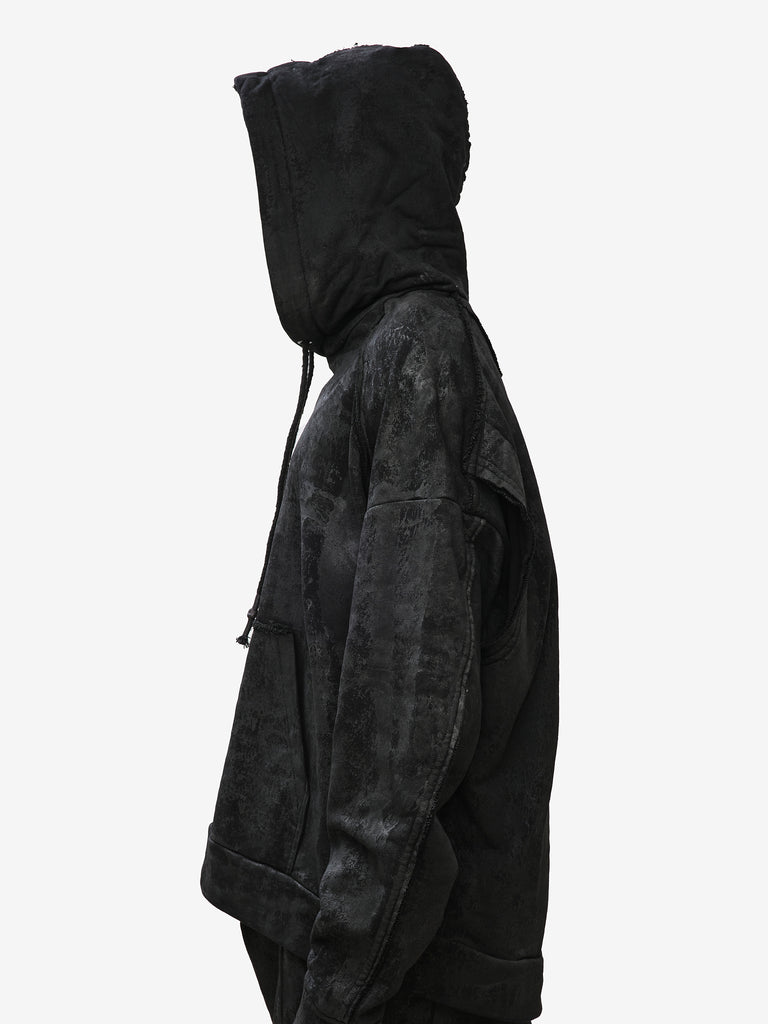 Oversized Hudie hand-painted
