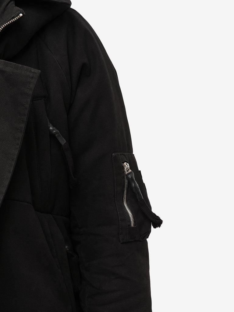 Cotton-Blend Padded Jacket