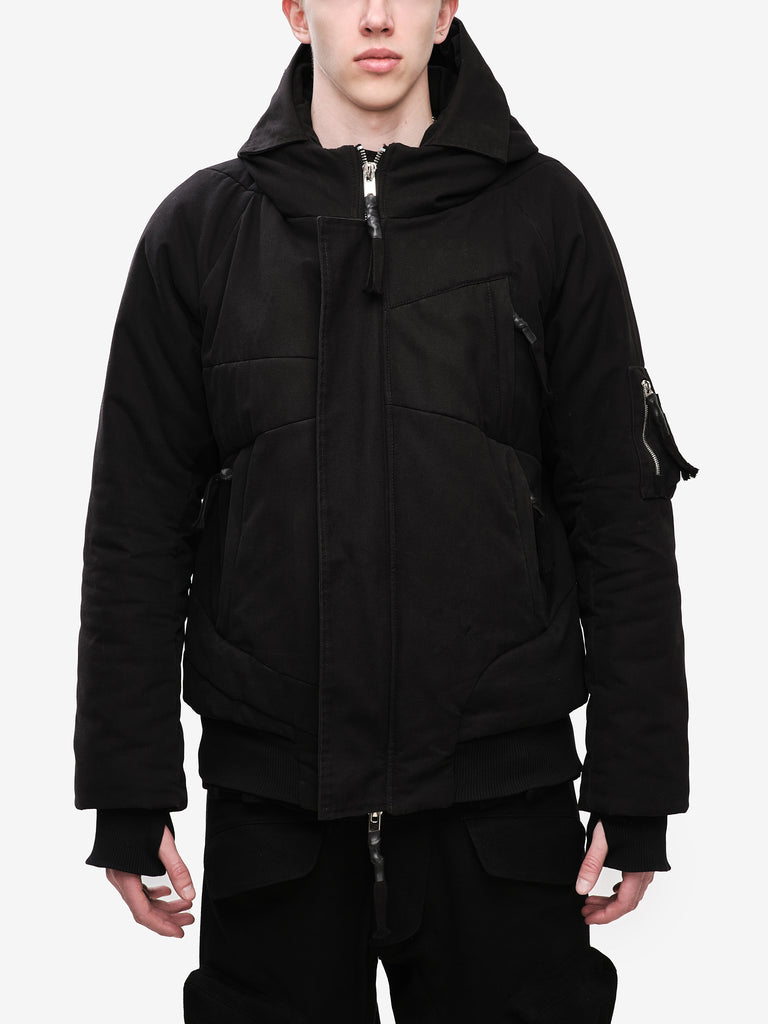 Cotton-Blend Padded Jacket