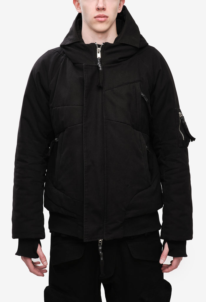 Cotton-Blend Padded Jacket