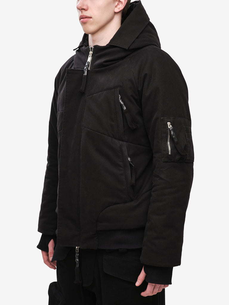 Cotton-Blend Padded Jacket