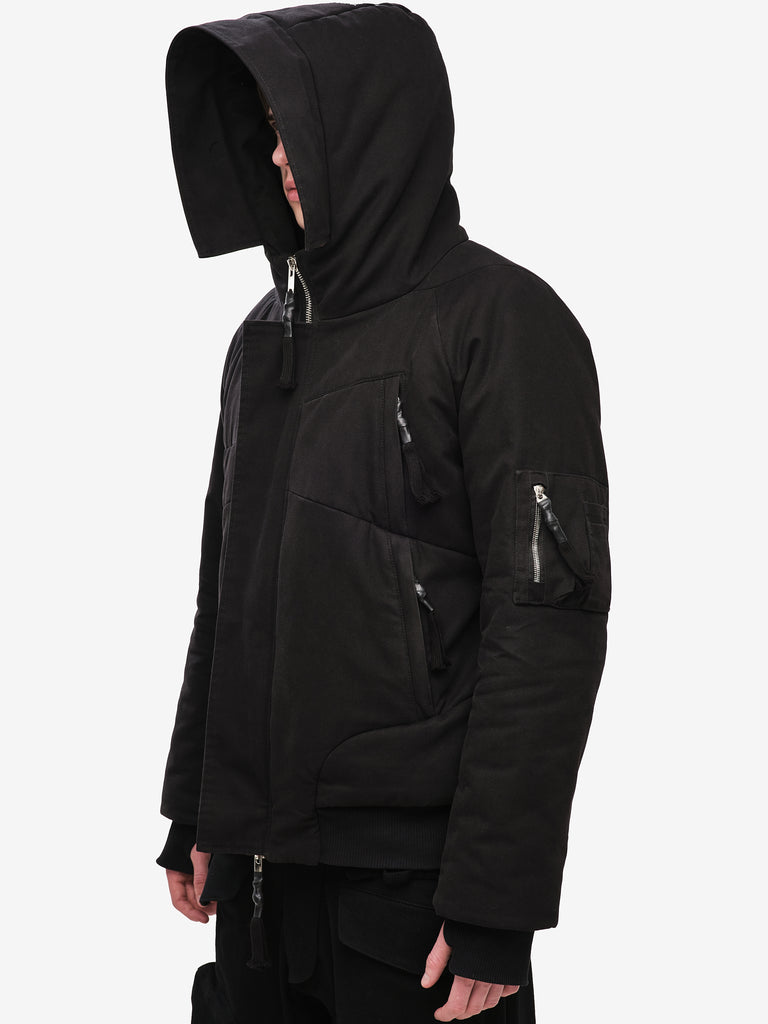 Cotton-Blend Padded Jacket