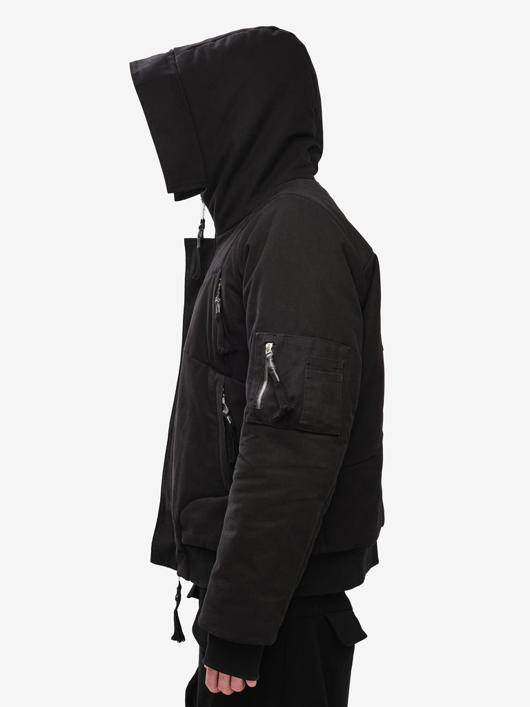 Cotton-Blend Padded Jacket