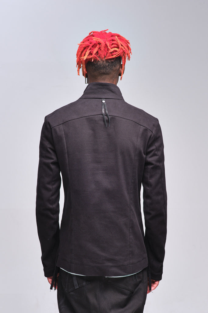 Asymmetric Cuffs Denim Jacket