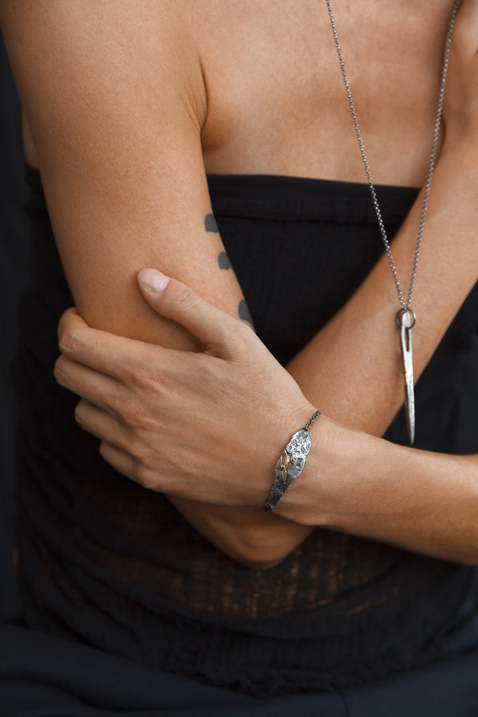 Unisex bracelet Arrow collaboration 139DEC x KINTSUGI