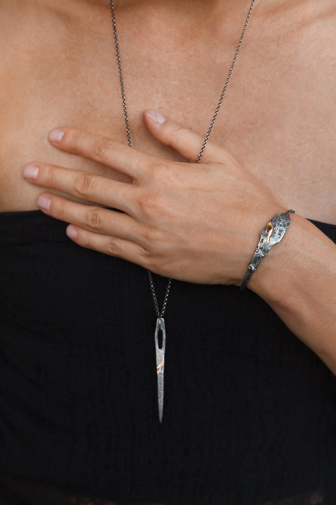Unisex bracelet Arrow collaboration 139DEC x KINTSUGI