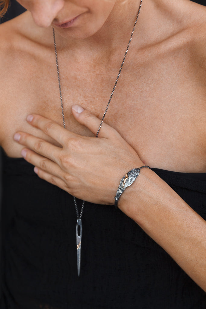Unisex bracelet Arrow collaboration 139DEC x KINTSUGI