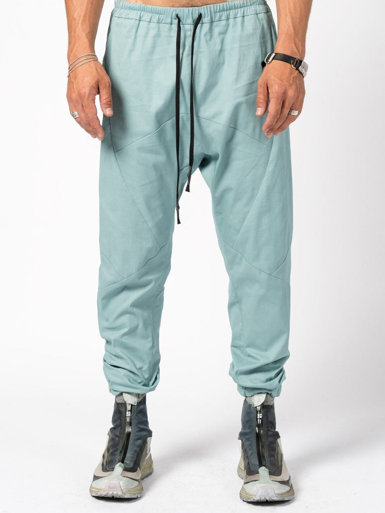 Panelled cotton stretch Joggers