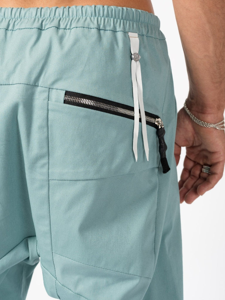 Panelled cotton stretch Joggers