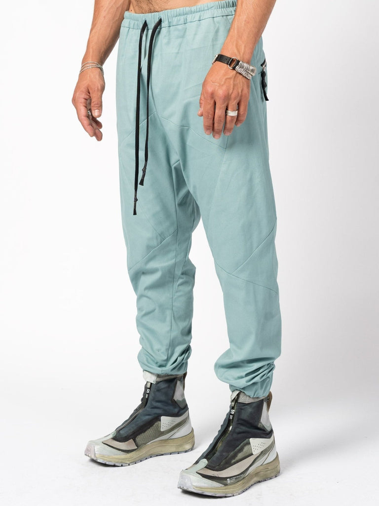 Panelled cotton stretch Joggers