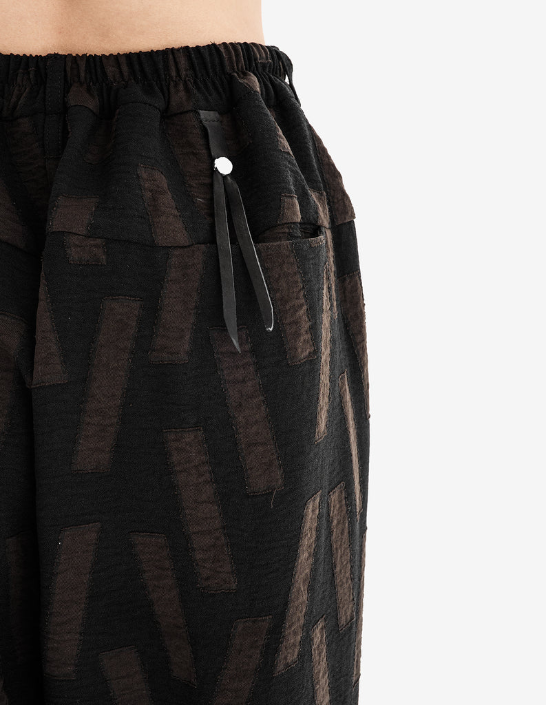 Loose Fit Cropped Trousers