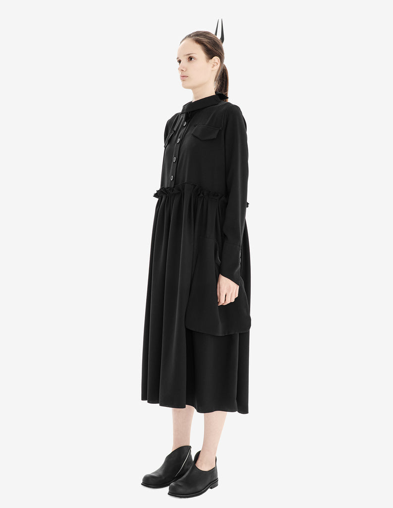 Free-Fit Shirt Dress