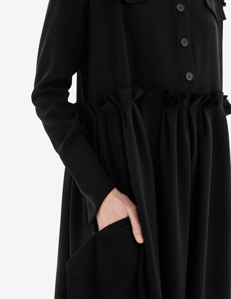 Free-Fit Shirt Dress