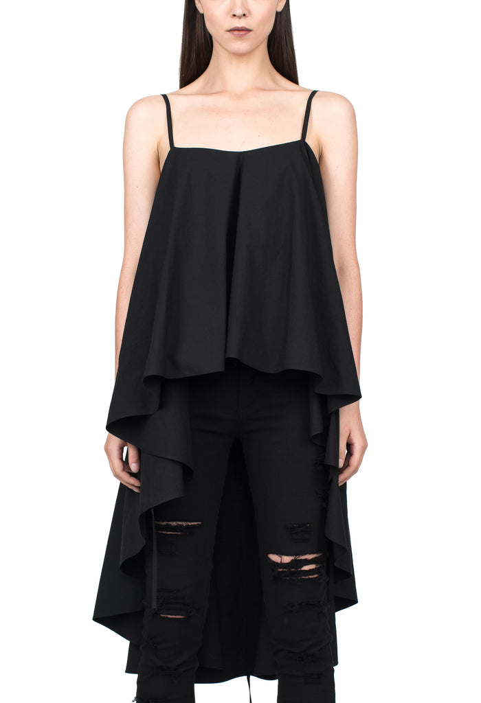 Long Back Flare Top