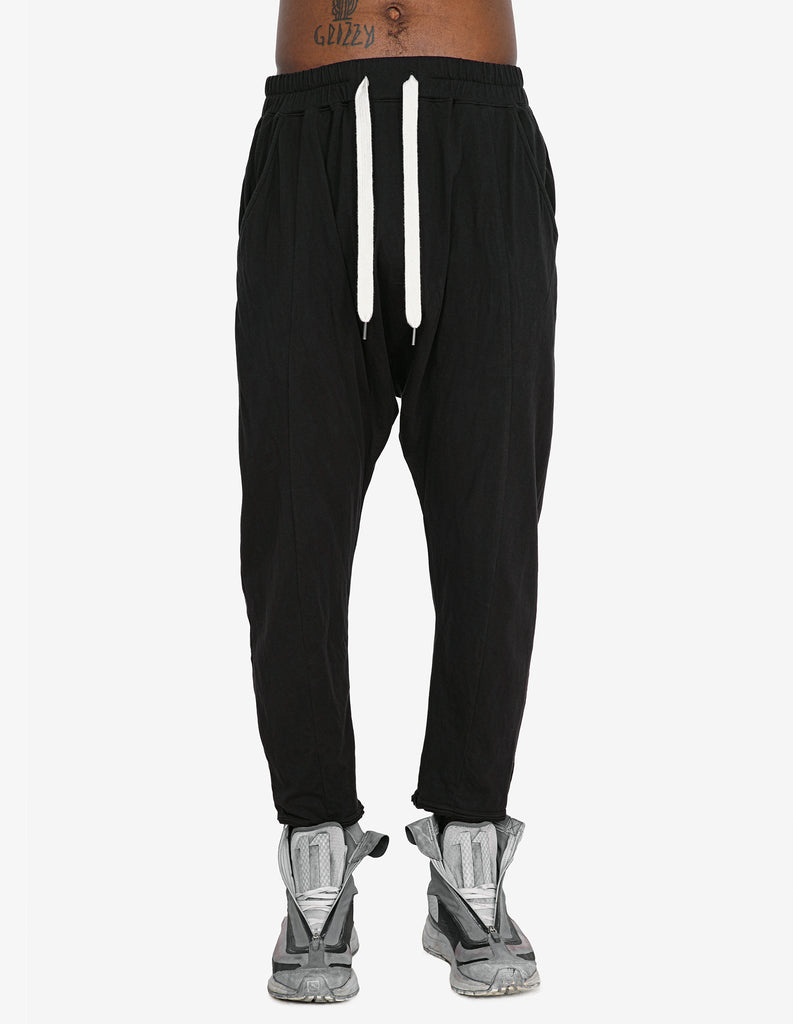 Raw-cut Drawstring Pants