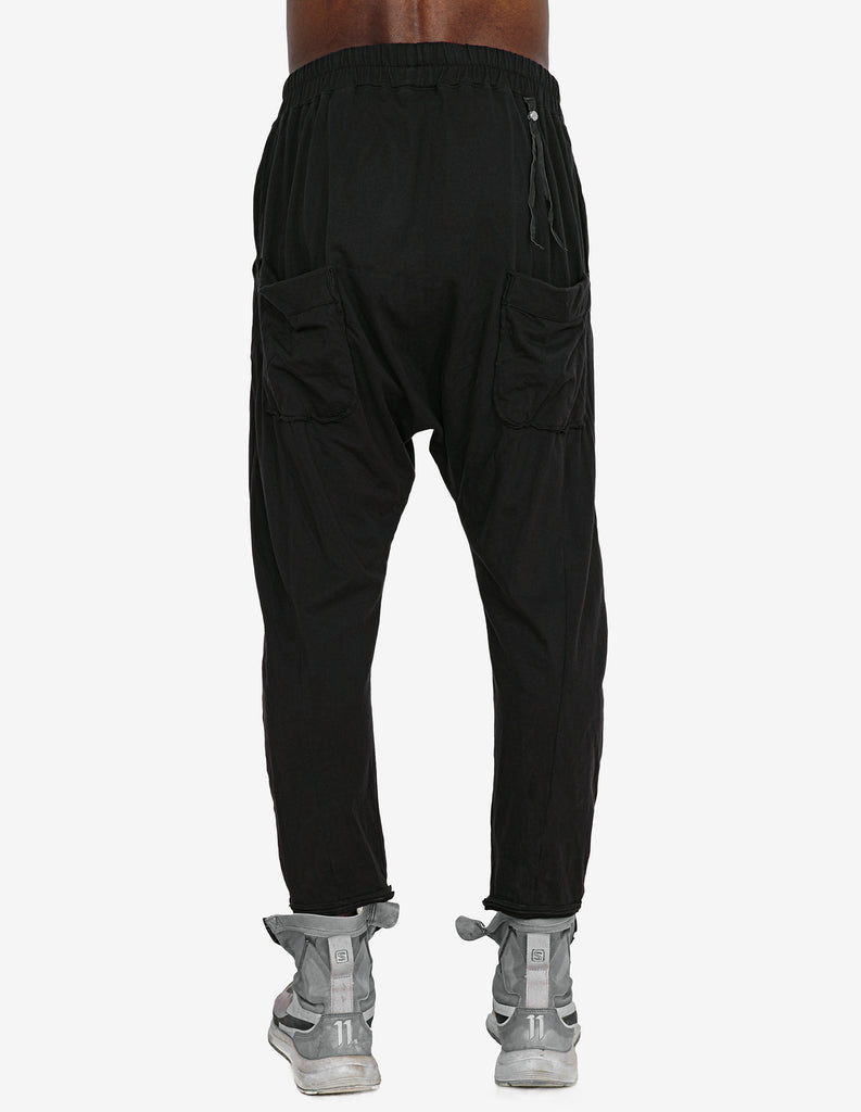 Raw-cut Drawstring Pants