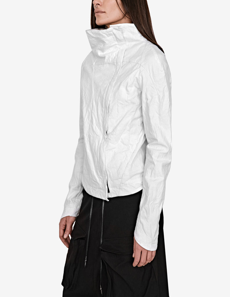 High Neck Asymmetric Jacket