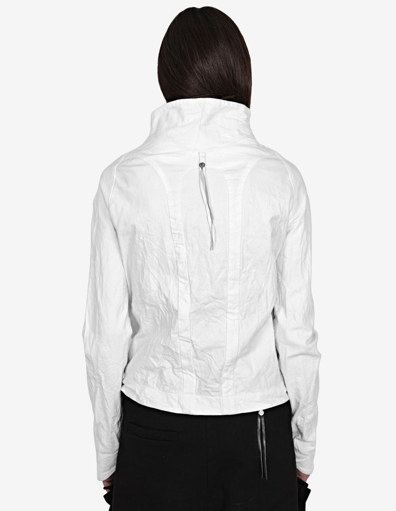 High Neck Asymmetric Jacket