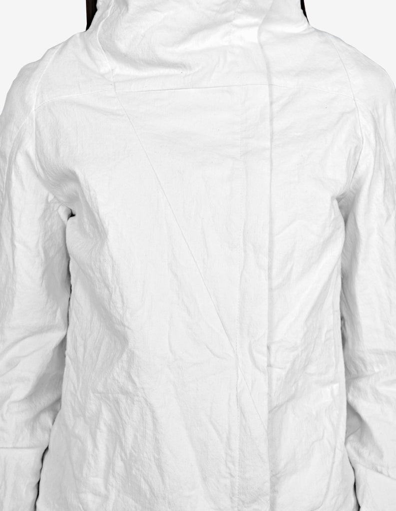 High Neck Asymmetric Jacket