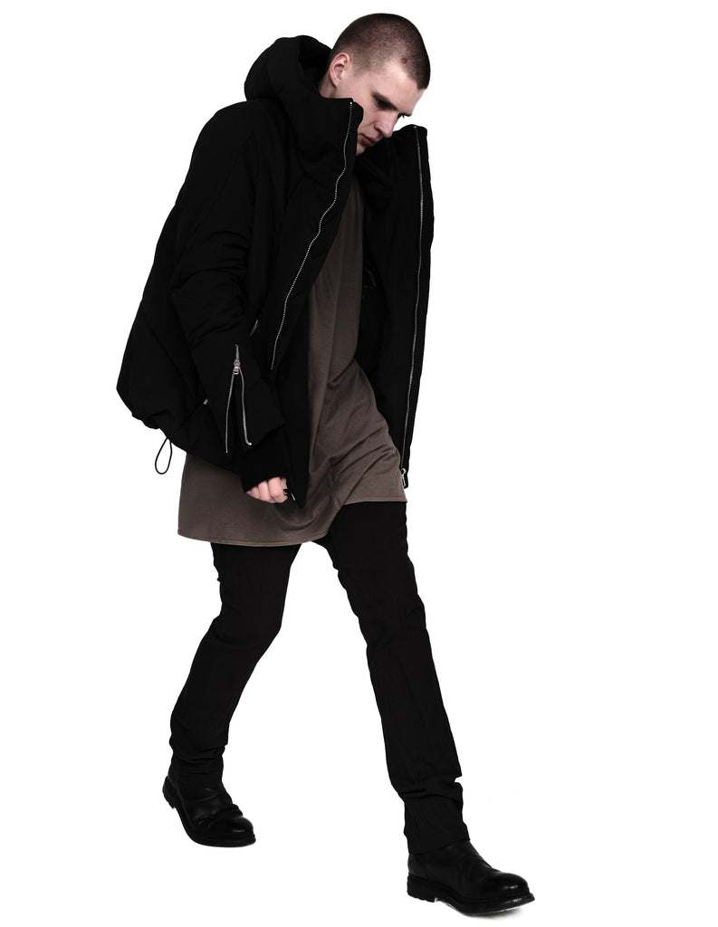 Cotton-Blend Padded Jacket