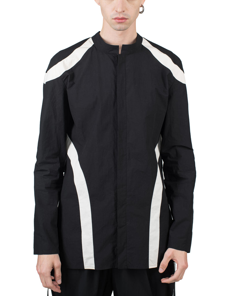 White-Lined Cotton Shirt