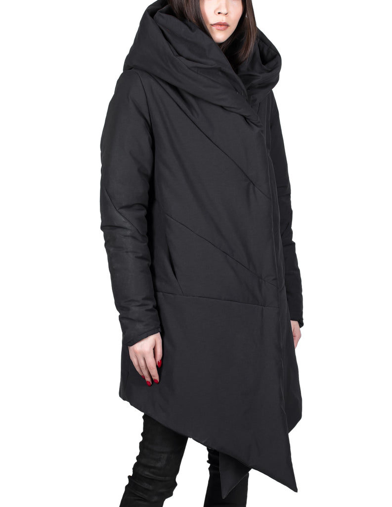 Asymmetric Padded Parka