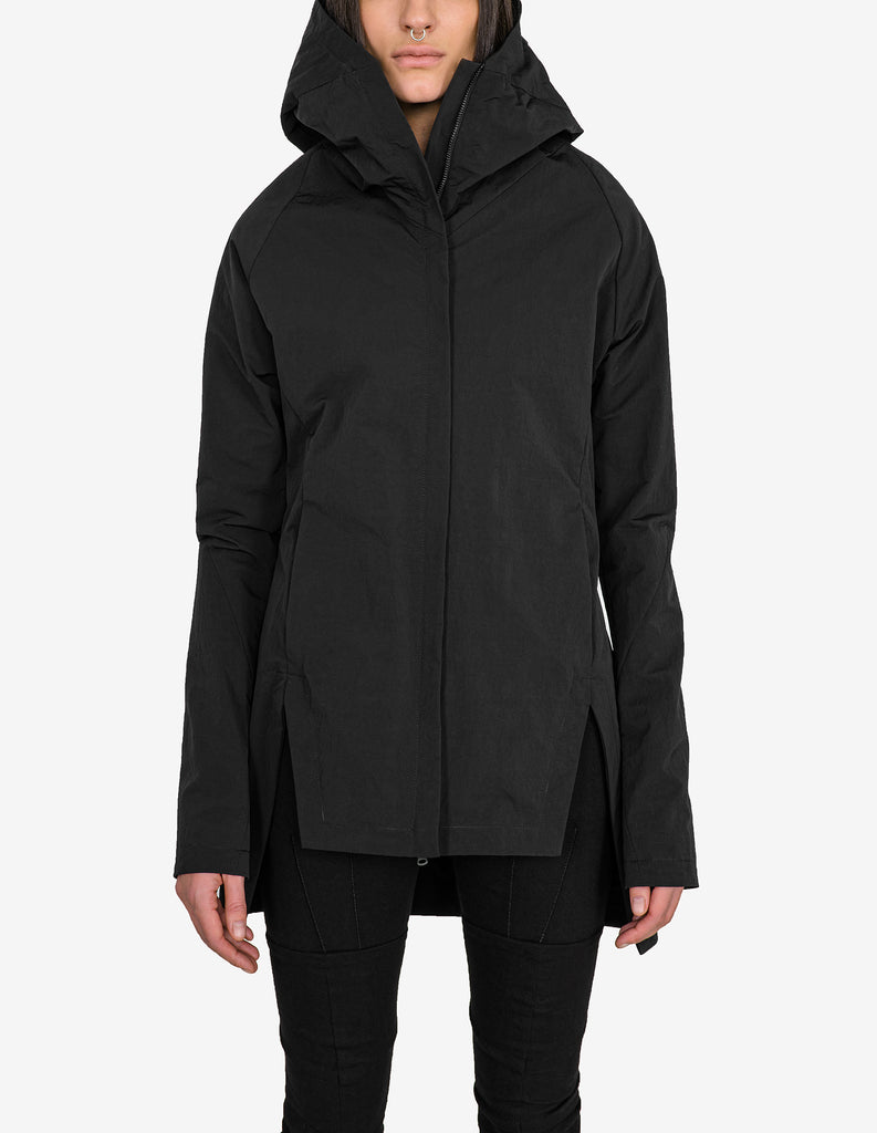 Hooded Cotton-Blend Jacket