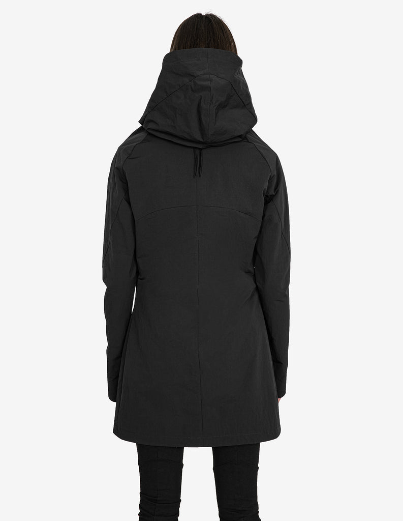 Hooded Cotton-Blend Jacket