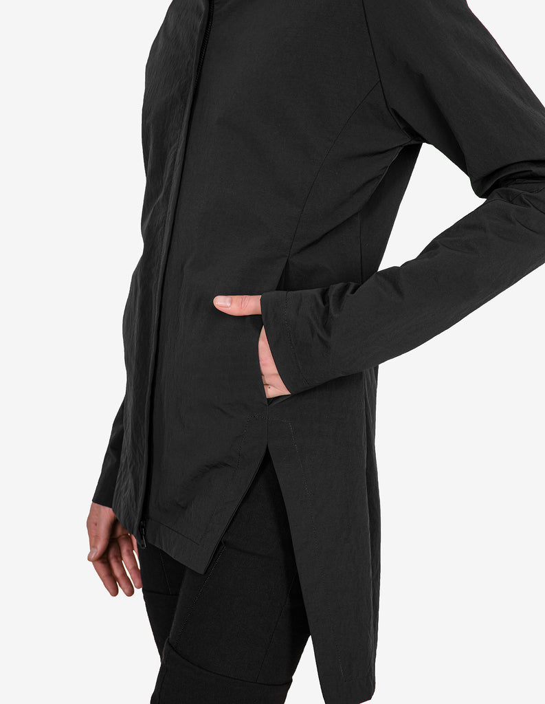 Hooded Cotton-Blend Jacket