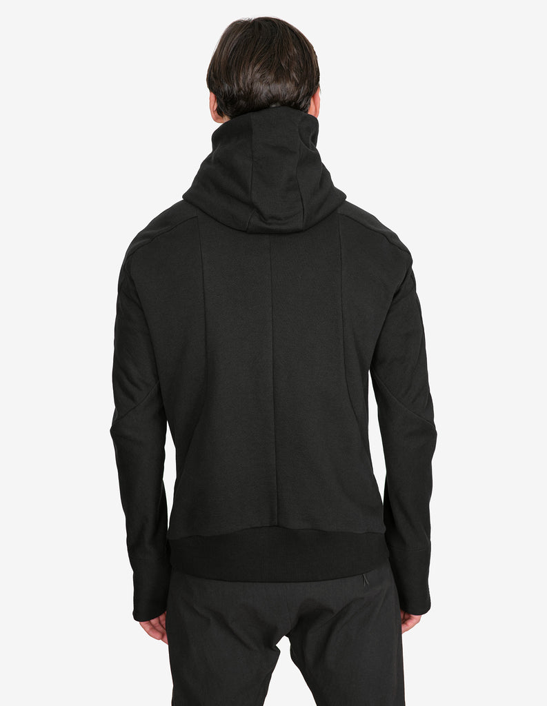 Asymmetric Zipped Hoodie