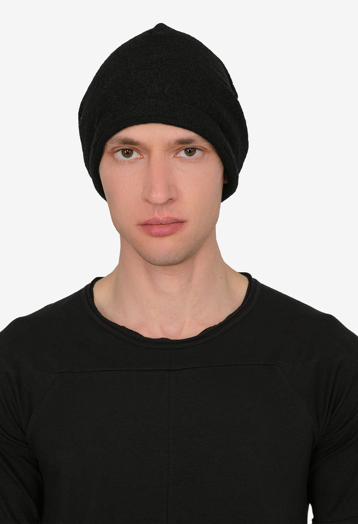 Wool-Blend Beanie Hat