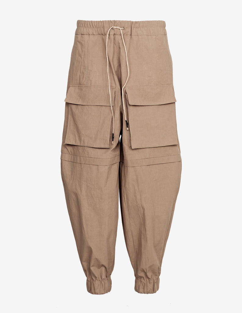 Patch Pocket Wide-Leg Pants