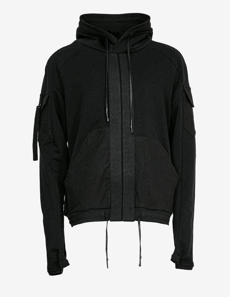 Patch Pocket Hooded Sweatshirt