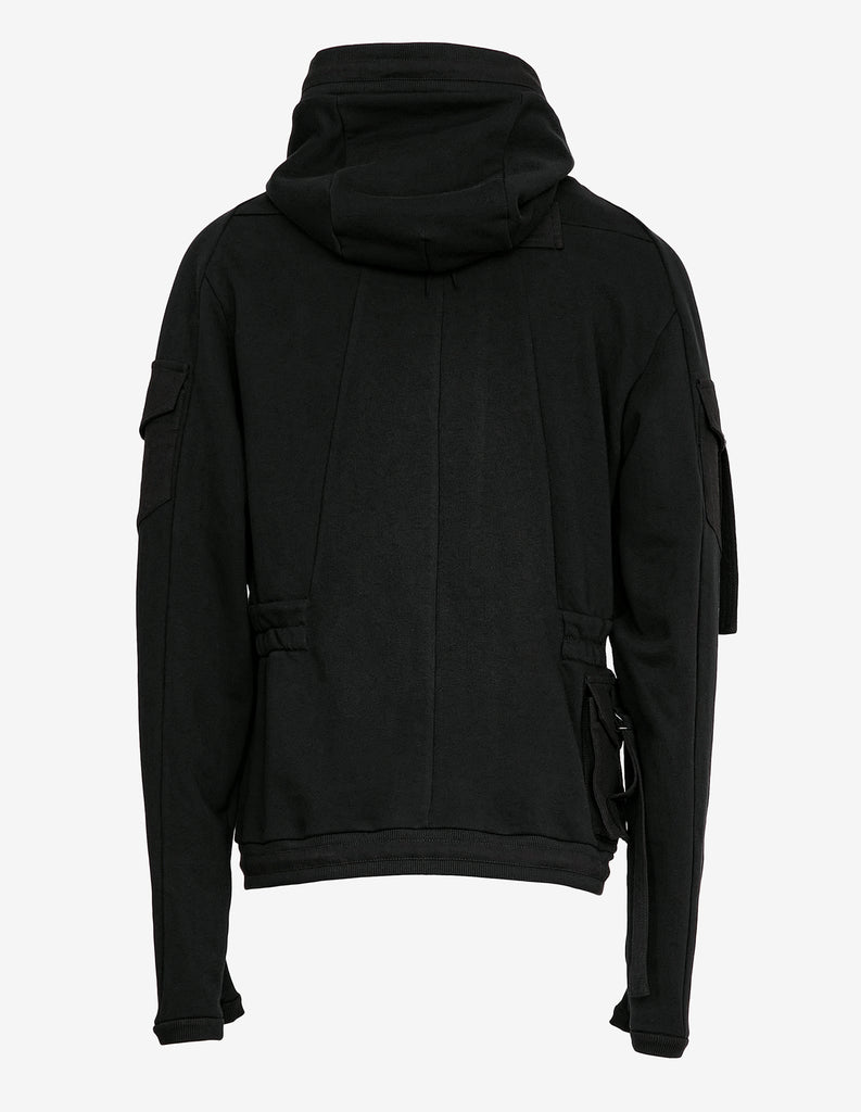 Patch Pocket Hooded Sweatshirt