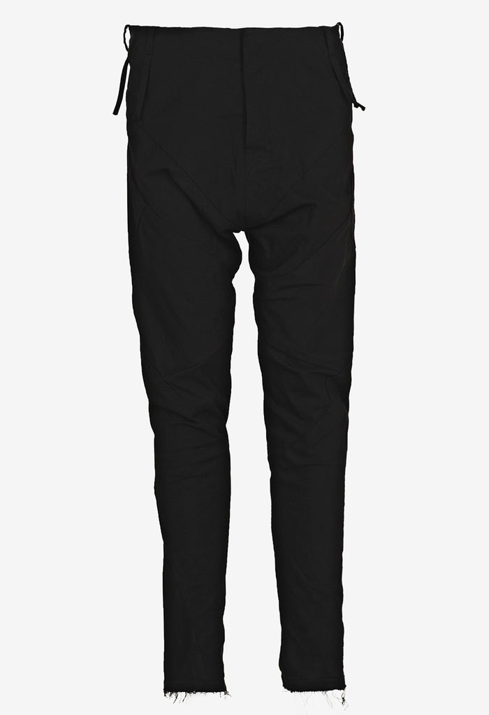 Raw-Edges Denim Pants
