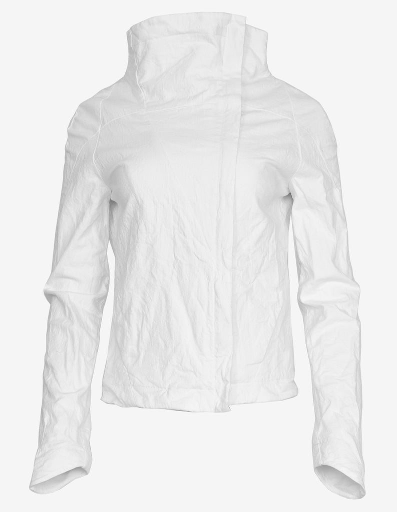 High Neck Asymmetric Jacket