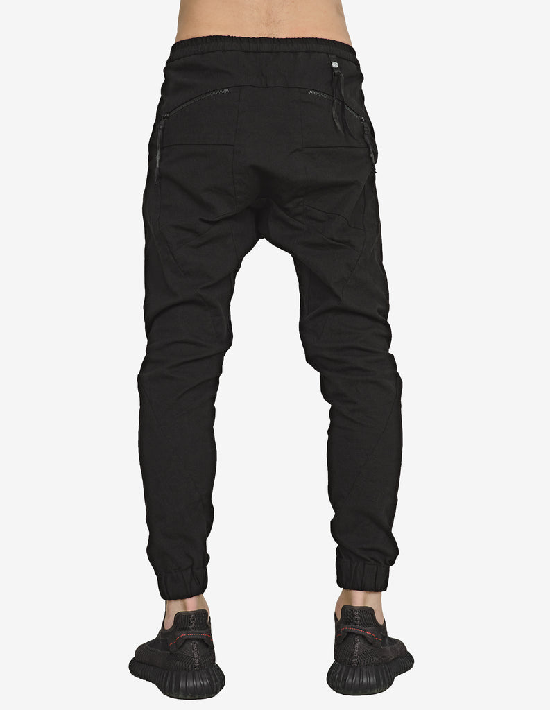 Zip-Pocket Denim Pants