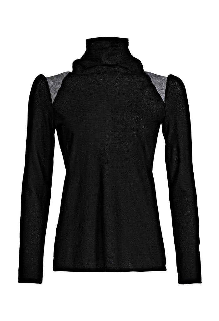 Shoulder Panels Longsleeve T-Shirt
