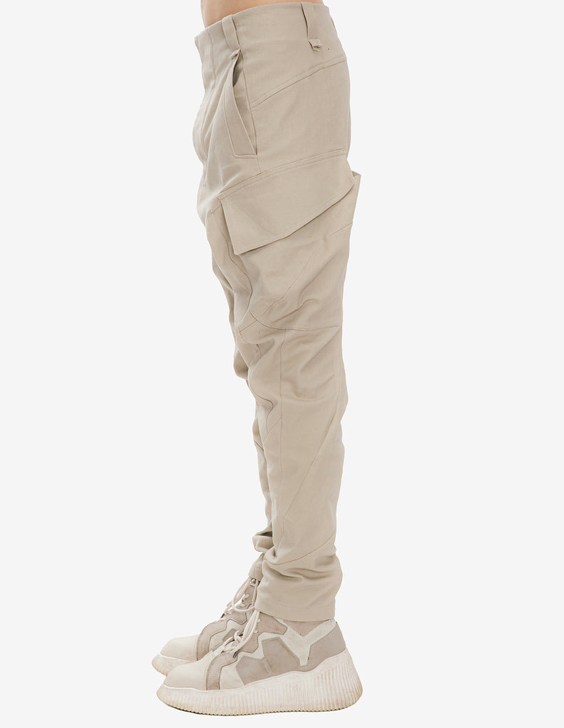 Cargo-Pocket Denim Pants