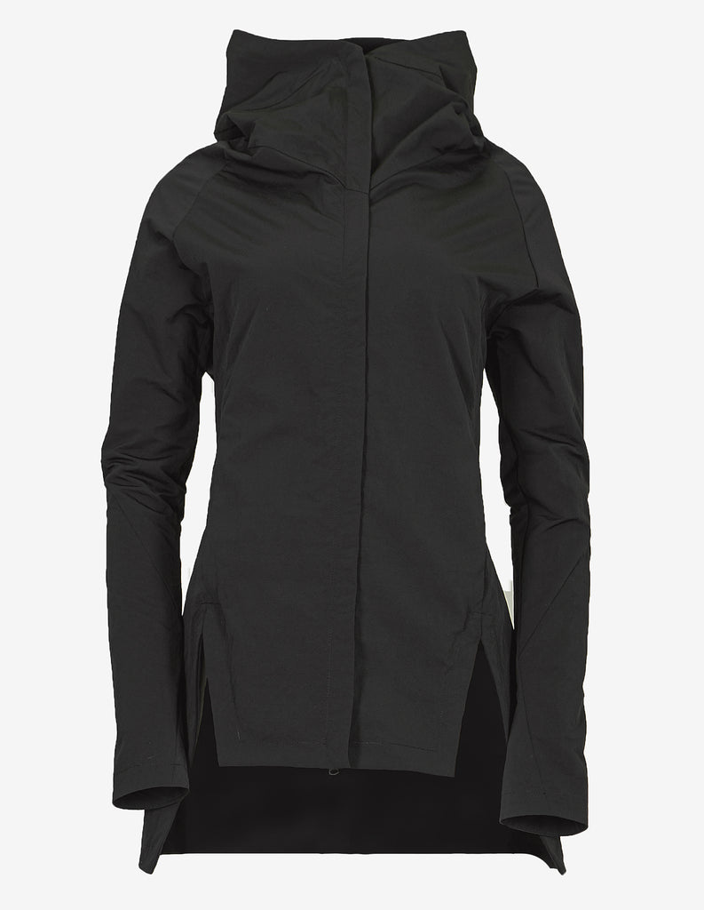 Hooded Cotton-Blend Jacket