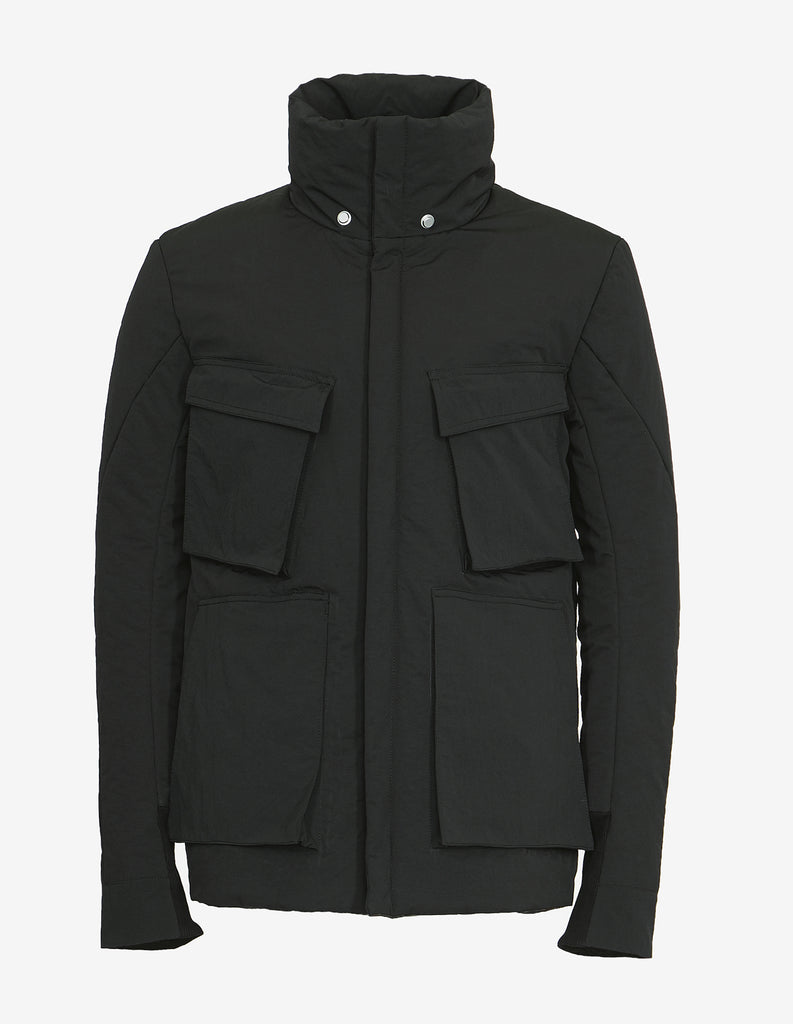Detachable-Hood Puffer Jacket