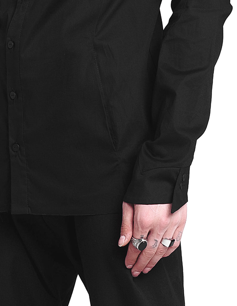 Slim-Fit Cotton Shirt
