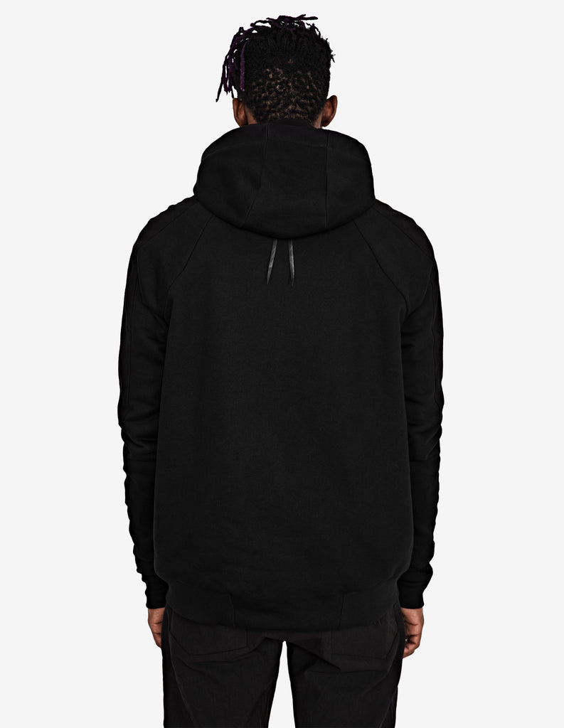 Double-hooded Zipped Sweatshirt