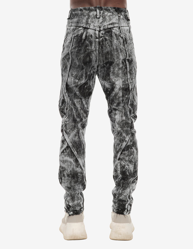 Hand-Dyed Textured Pants