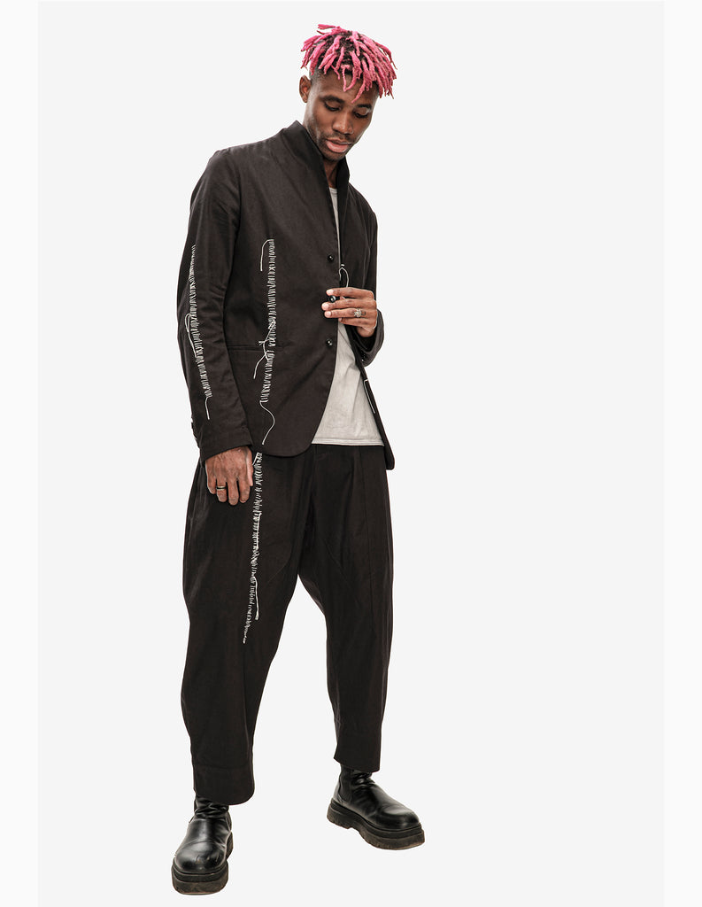 Hand-Stitched Blazer